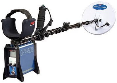 GPX4500 metal detector for gold