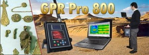 GPR PRO800 detectors for gold