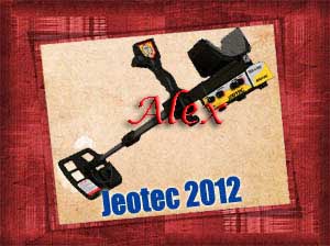 JEOTEC 2012 METAL DETECTOR gold metal detector money jeotec blanks