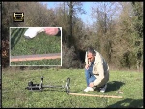 how to ground balance a metal detector